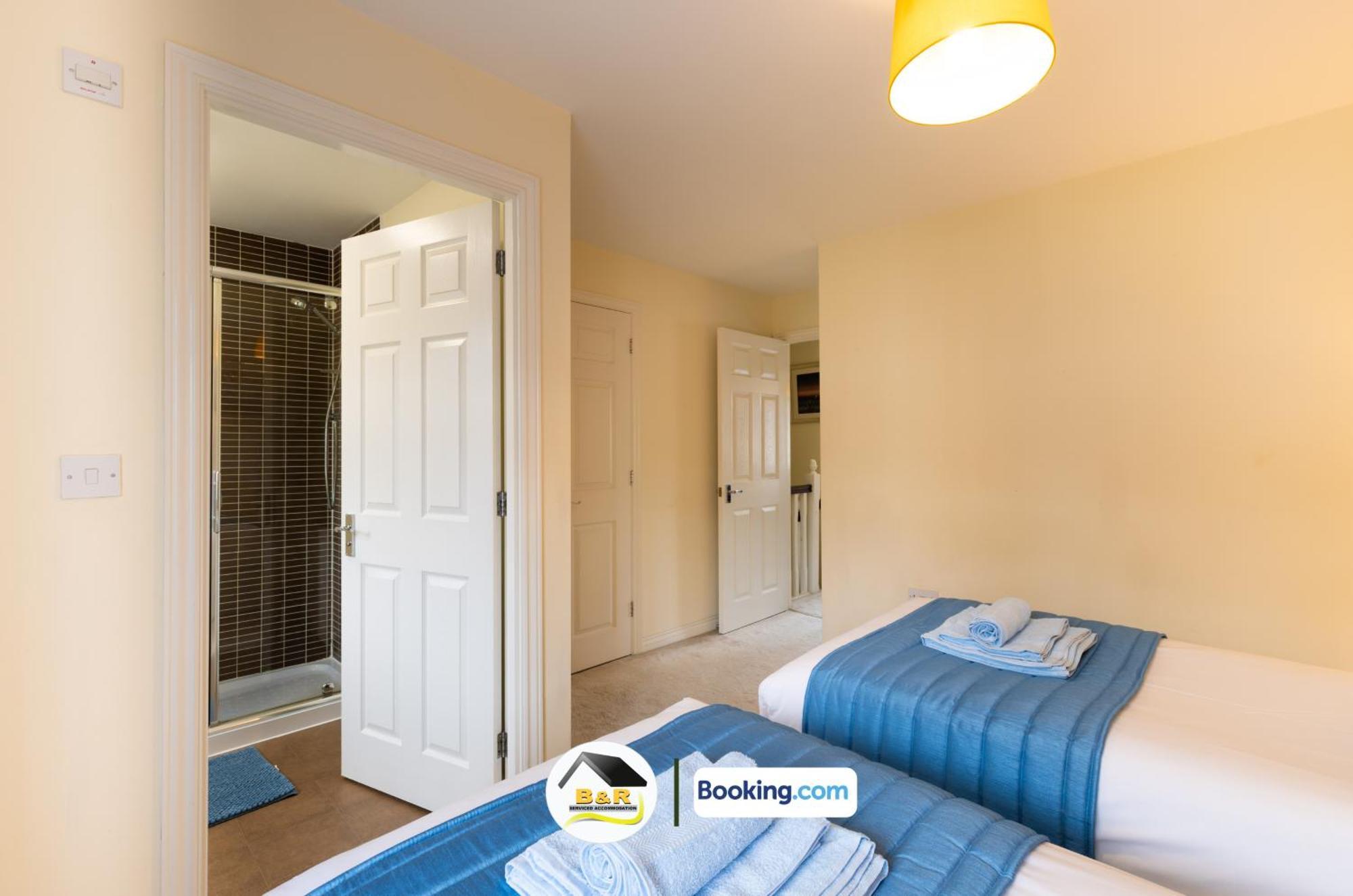 3 Bedroom House By B And R Serviced Accommodation Amesbury With Super Fast Wi-Fi 145Mbps 외부 사진