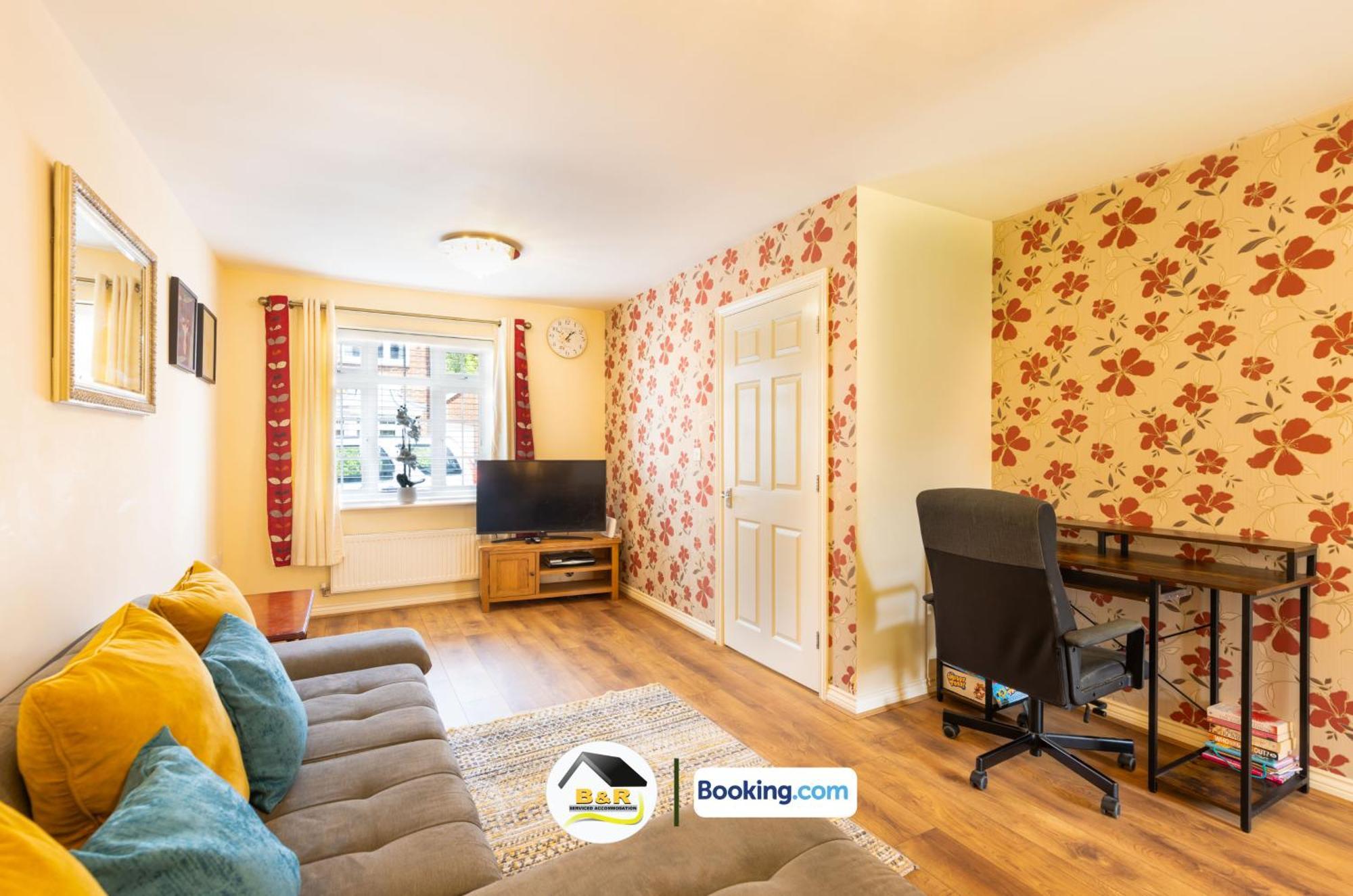 3 Bedroom House By B And R Serviced Accommodation Amesbury With Super Fast Wi-Fi 145Mbps 외부 사진