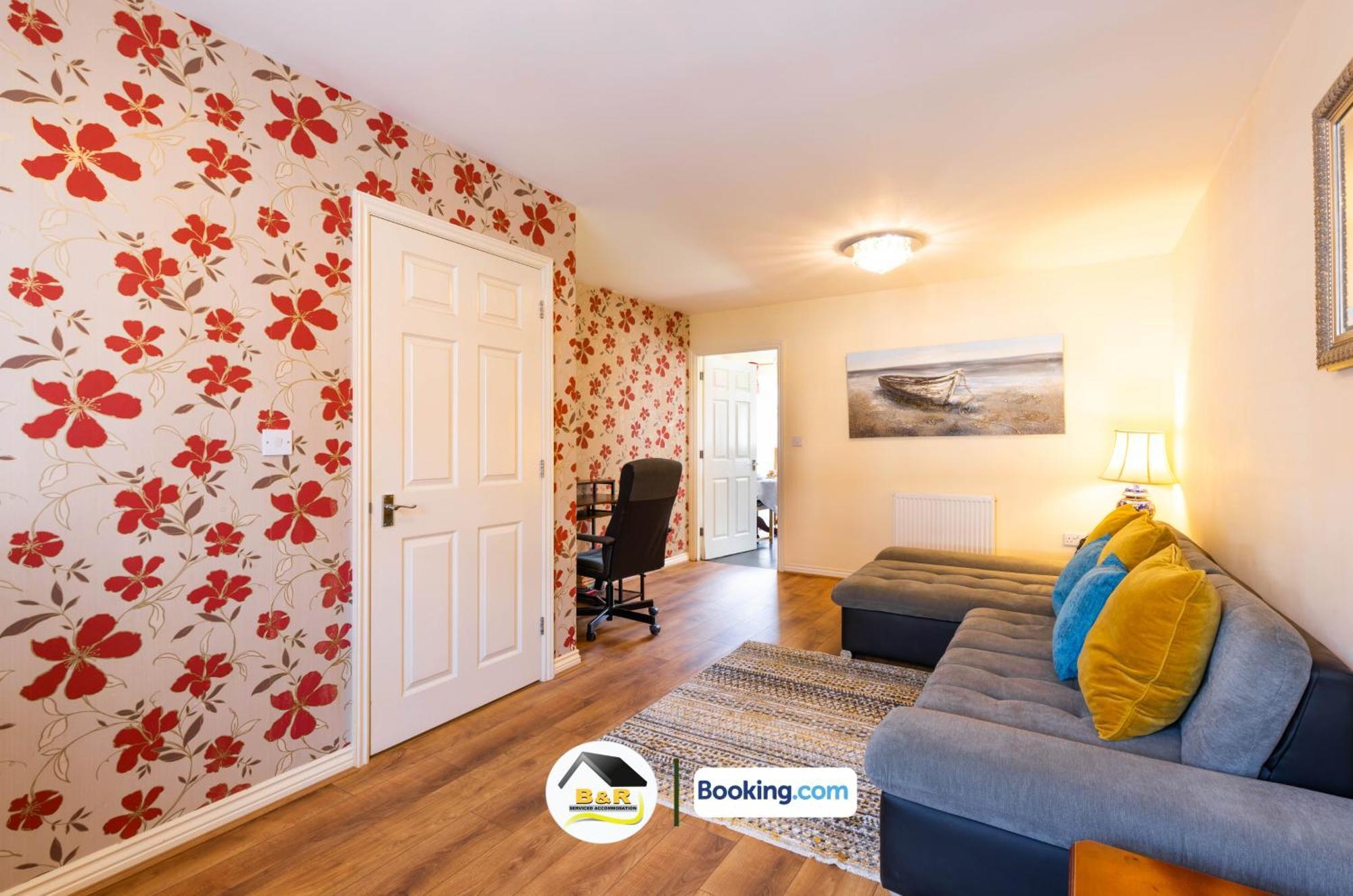 3 Bedroom House By B And R Serviced Accommodation Amesbury With Super Fast Wi-Fi 145Mbps 외부 사진